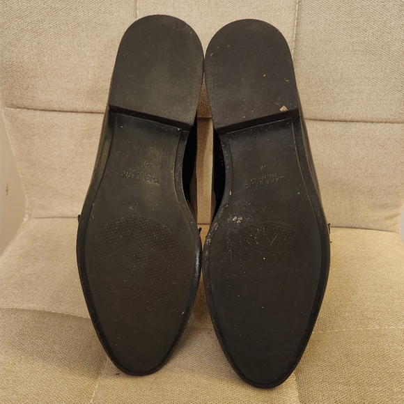Zara Basic Black Patent Loafers - Picture 5 of 5